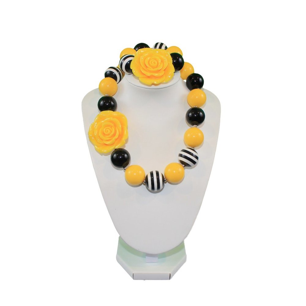 Chunky Bumble gum Necklace/Bracelet Set